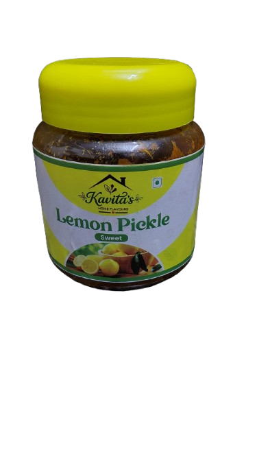 Lemon Pickle – Sweet (Without Oil) — homemade by Kavita's Home Flavours