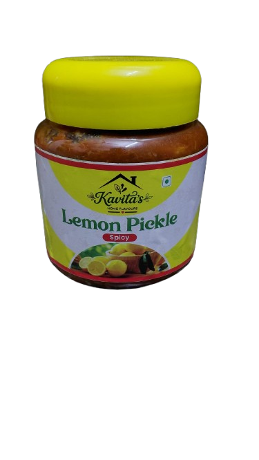 Lemon Pickle – Spicy jar by Kavita's Home Flavours